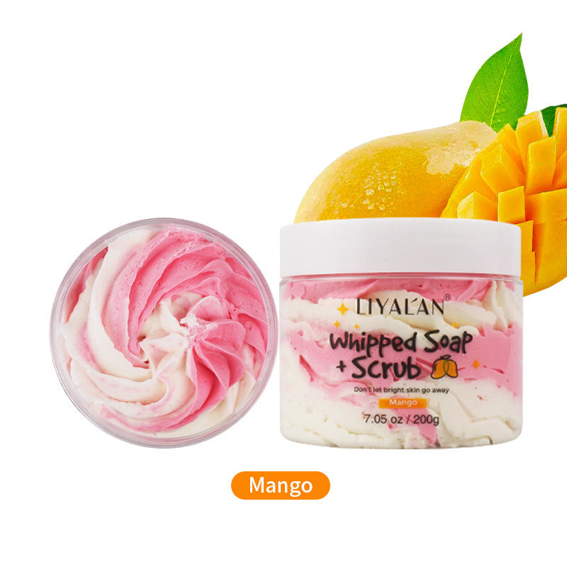 Liyalan Whipped Body Soap & Scrub