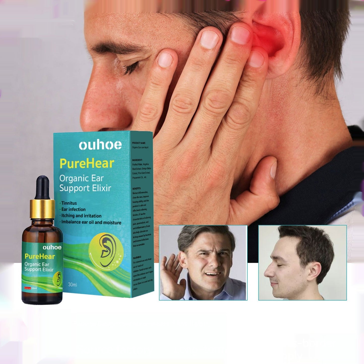 Relieve Discomfort Cleaning Earwax Health Care Drops