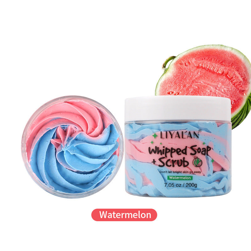 Liyalan Whipped Body Soap & Scrub