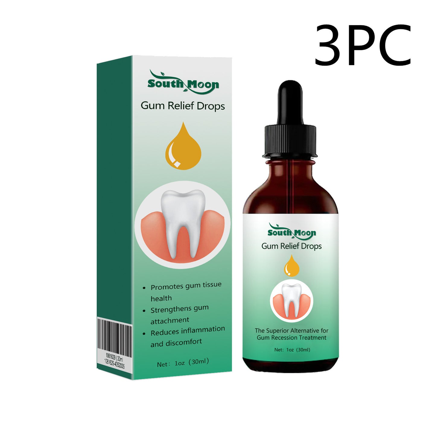 Gum Repair Drops Care Gum Relief Periodontal Foaming Oral Cleaning Care Drops